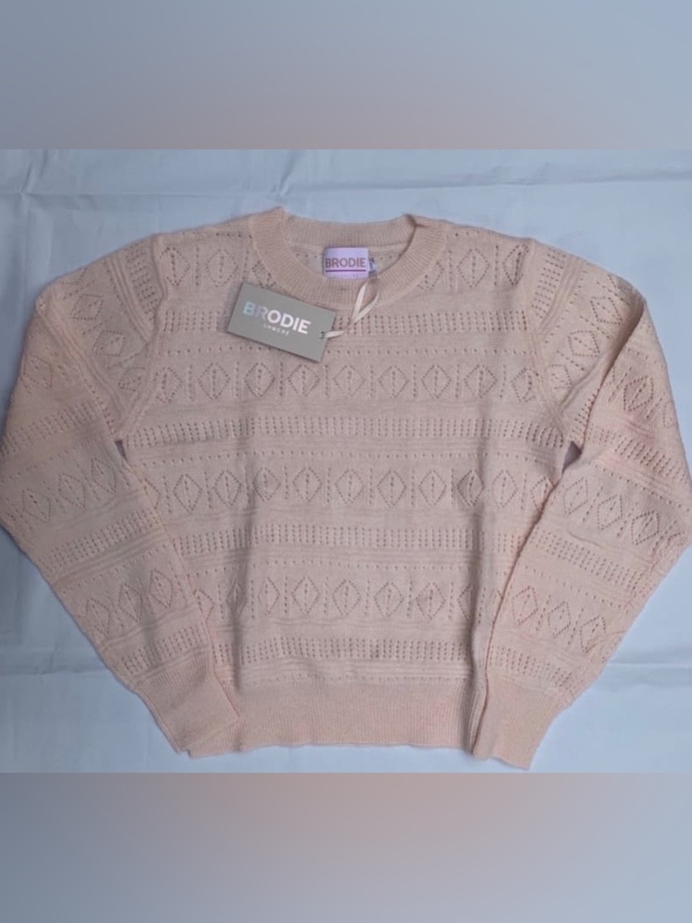 Brodie Cashmere Frankie Pointelle